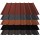 Trapezblech T18+ Stahl Dachprofil 0,50mm Stärke 50µm Polyester Superior HB Farbbeschichtung Anthrazitgrau ca. RAL 7016 mit Antitropfbeschichtung 900g/m²