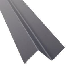 Z Profil  60 x 60 x 60 mm Länge 2000 mm ThyssenKrupp Polyester Premium 25 µm - 25 Jahre Herstellergarantie Anthrazitgrau ca. RAL 7016