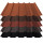 Trapezblech T35+ Stahl Dachprofil 0,50mm Stärke 50µm Polyester Superior HB Farbbeschichtung Oxidrot ca. RAL 3009 ohne Antitropfbeschichtung