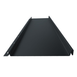 Stehfalz Panel Retro 25 für Dach & Wand Aluminium 0,60mm Stärke 239mm Breite 25µm Matt ohne Prägung Anthrazitgrau ca. RAL 7016