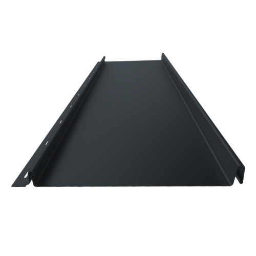 Stehfalz Panel Retro 25 Stahl für Dach & Wand 0,50mm Stärke 239mm 50µm ThyssenKrupp Matt Premium Farbbeschichtung ohne Prägung Anthrazitgrau ca. RAL 7016