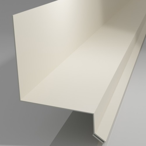 Tropfkantenprofil Aluminium über Tür/Fenster für 35 Trapezprofil Länge 2000 mm