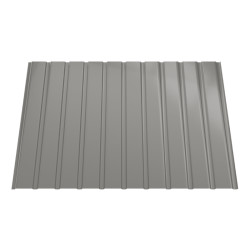 Trapezblech T7 ungelocht Stahl Wandprofil 0,50mm Stärke 25µm Polyester Standard Farbbeschichtung Graualuminium ca. RAL 9007