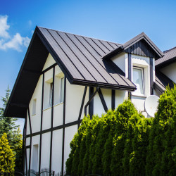 Stehfalz Panel Retro 25 Stahl für Dach & Wand 0,50mm Stärke 239mm Breite 25µm Polyester Standard Farbbeschichtung ohne Prägung