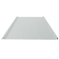 Stehfalz Panel Retro 25 Stahl für Dach 0,50mm Stärke 554mm Breite Aluzink mit Prägung mit Antitropfbeschichtung 900g/m²
