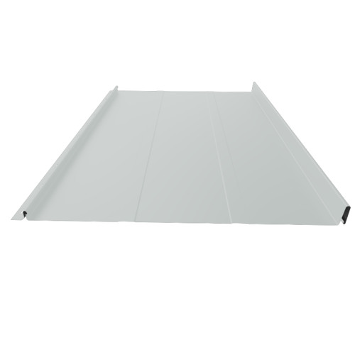 Stehfalz Panel Retro 38 Stahl für Dach & Wand 0,50mm Stärke 529mm Breite Aluzink mit Prägung