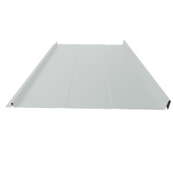 Stehfalz Panel Retro 38 Stahl für Dach & Wand 0,50mm Stärke 529mm Breite Aluzink mit Prägung