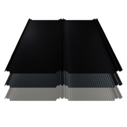 Stehfalz T-Panel Stahl f&uuml;r Dach 0,50mm St&auml;rke 1100mm Breite 35&micro;m R-Matt Farbbeschichtung mit Nanowelle