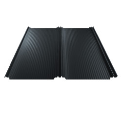 Stehfalz T-Panel Stahl für Dach 0,50mm Stärke 1100mm Breite 200µm Colorcoat HPS Farbbeschichtung mit Nanowelle