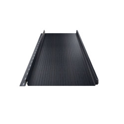 Stehfalz Terrano Stahl für Dach & Wand 0,50mm Stärke 316mm Breite 35µm ThyssenKrupp Wood Farbbeschichtung mit Nanowelle