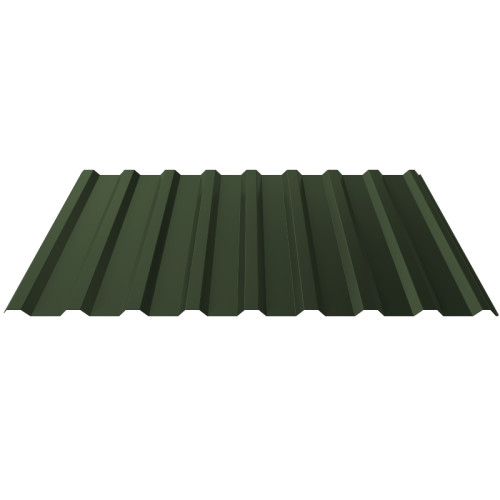 Trapezblech T20+ Stahl Dachprofil 0,63mm Stärke 25µm Polyester Standard Farbbeschichtung