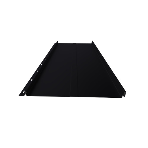 Stehfalz Panel Retro 25 Stahl für Dach & Wand 0,50mm Stärke 340mm Breite 25µm ThyssenKrupp Polyester Premium Farbbeschichtung mit Prägung
