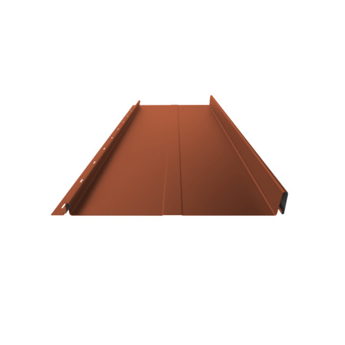 Stehfalz Panel Retro 38 Stahl für Dach & Wand 0,50mm Stärke 315mm Breite 25µm ThyssenKrupp Polyester Premium Farbbeschichtung mit Prägung