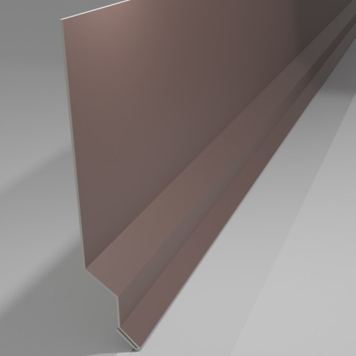 Tropfkantenprofil Aluminium für Fassade 25 x 25 x 45 x 2000 mm
