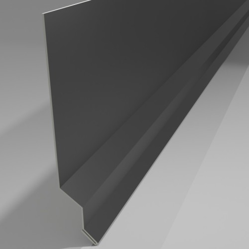 Tropfkantenprofil Aluminium für Fassade 25 x 25 x 45 x 2000 mm