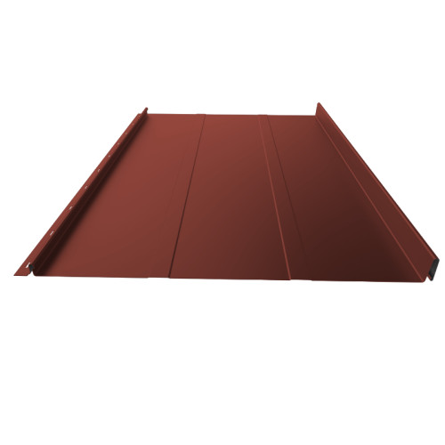 Stehfalz Panel Retro 38 Stahl für Dach & Wand 0,50mm Stärke 529mm Breite 35µm Matt Innova Farbbeschichtung mit Prägung